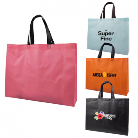 가로M형 코팅 부직포가방 - 대형 (42x32x10) // 인쇄가능 #3