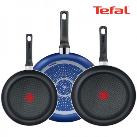 테팔 PTFE 미드나잇 블루 3종세트 (프라이팬 20cm + 24cm + 28cm) #4