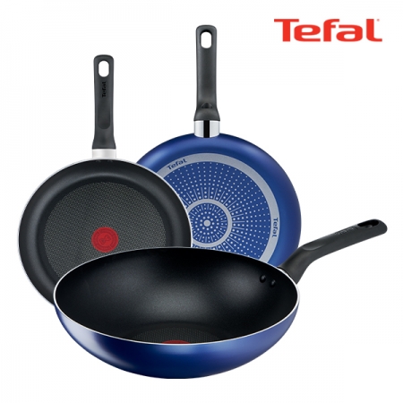 테팔 PTFE 미드나잇 블루 3종세트 (프라이팬 20cm + 24cm + 볶음팬 28cm) #4