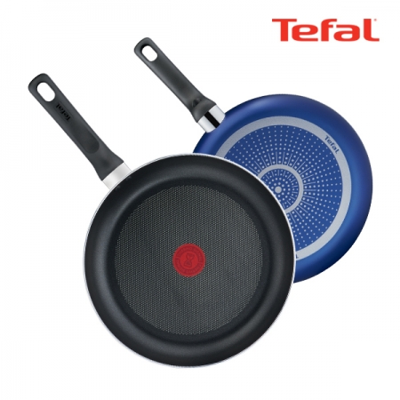 테팔 PTFE 미드나잇 블루 2종세트 (프라이팬 24cm + 26cm) #2
