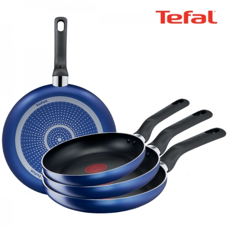 테팔 PTFE 미드나잇 블루 4종세트 (프라이팬 20cm + 24cm + 26cm + 28cm) #3