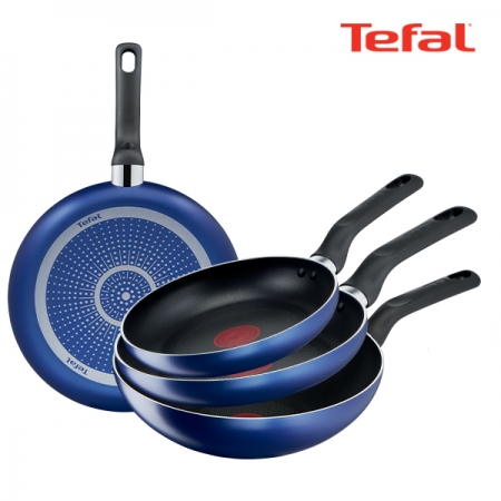 테팔 PTFE 미드나잇 블루 4종세트 (프라이팬 20cm + 24cm + 26cm + 볶음팬 28cm) #2