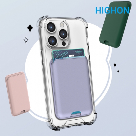 하이온 핸디 맥세이프 가죽 카드지갑 포켓 10 #3