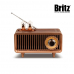 작은이미지: 브리츠 레트로 진공관 블루투스 스피커 BA-MK250 #4