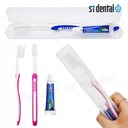 큐빅ㅡ알파2호 326 칫솔치약세트 미니케이스 페리오 5g #2