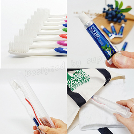 큐빅ㅡ알파2호 326 칫솔치약세트 미니케이스 페리오 5g #5