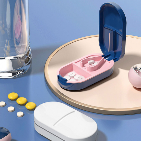 뉴알약 커팅기 커팅 작두 알약 약통 케이스 #2