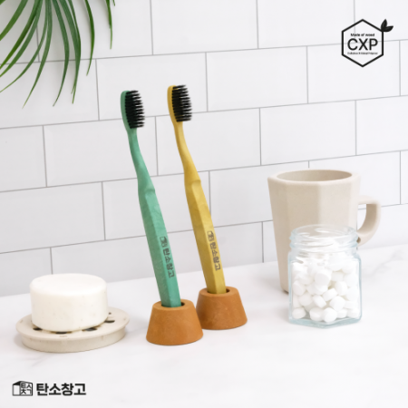 J05 제로웨이스트 목재 칫솔세트 5P (대형) #2