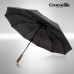작은이미지: 크로커다일 3단 60X10K 우드 곡자 전자동 우산 #3