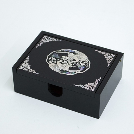 아름누리 심플 블랙 쌍학명함함 #2