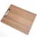 A4 우드 클립보드