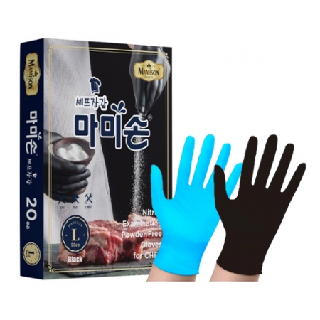 마미손 요리용 위생 식품 셰프장갑 중 20매 #2
