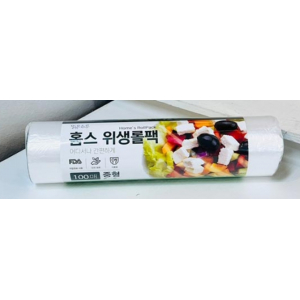 맑은하루 홈스 위생롤백 25cmx35cm 100매