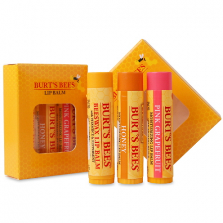 버츠비 립밤 4.25g 3종 기프트 세트(케이스포함) #2