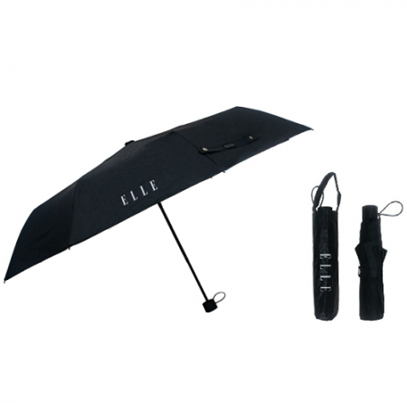 ELLE 엘르 3단 UV차단 암막 무지 우산 #2