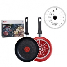 테팔 쿡라이트 프리미엄 프라이팬20cm+종이뚜껑(30매)