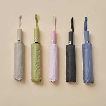 3단 자동 이중살대 우산, 튼튼한우산 소량 제작 암막 UPF50+ #3