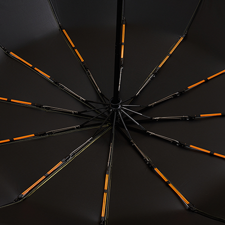 3단 자동 이중살대 우산, 튼튼한우산 소량 제작 암막 UPF50+ #4