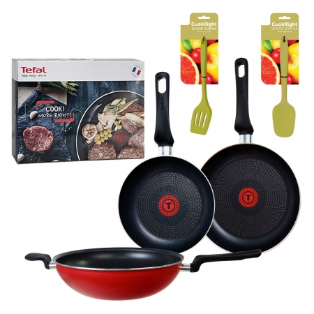 테팔 쿡라이트 20cm+24cm+궁중팬30cm+실리콘뒤집개+스파츌러 #3