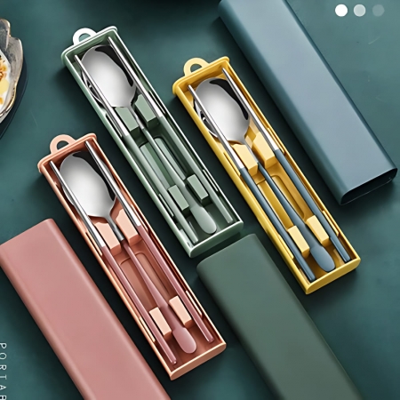 루미노 휴대용 수저세트 스테인레스 #2