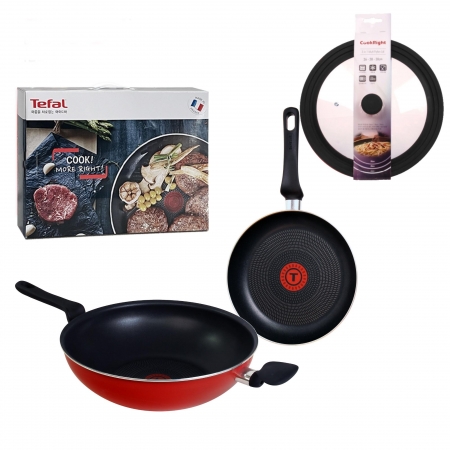 테팔 쿡라이트 프리미엄 프라이팬 24cm 궁중팬30cm 멀티뚜껑 블랙 #3