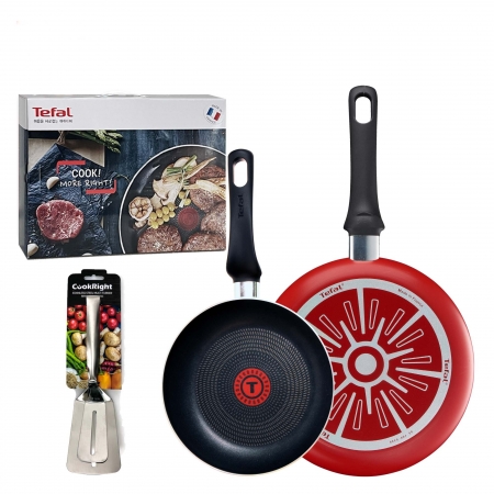 테팔 프리미엄 쿡라이트 프라이팬20cm+궁중팬30cm+멀티뚜껑(블랙) #2