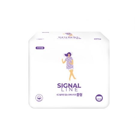 시그널라인 중형 1팩 8매입, 팬티형 생리대 입는 오버나이트 #2