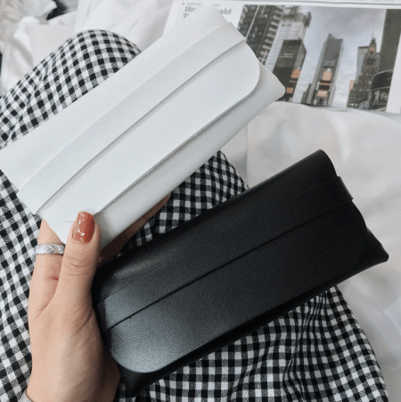 휴대용 벨트 안경케이스, 가죽안경집, 안경보관함, 안경케이스, 돋보기케이스 #2