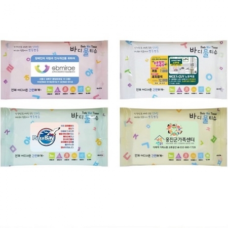 드림 바디물티슈 자연분해 - 스티커(1매) #2