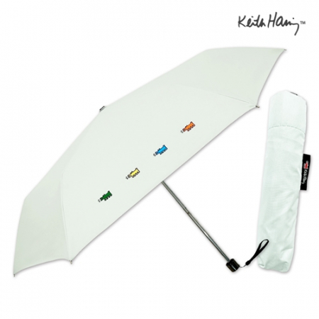 키스해링 미니퍼피 파스텔 3단 초미니 양우산 #3