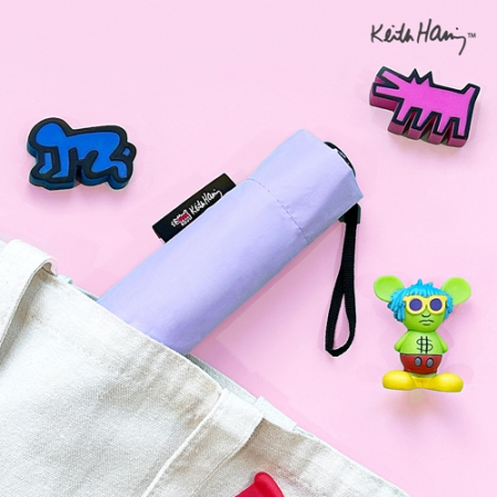 키스해링 미니퍼피 파스텔 3단 초미니 양우산 #7