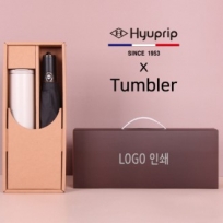 협립 3단 60 울트라 고밀도 (30데니어) 레자손 완전자동 우산+벤스 텀블러세트