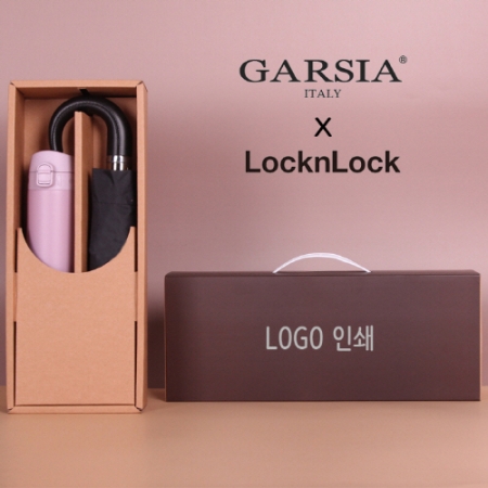 가르시아 3단 레자곡자손 완전자동 우산+락앤락 슬림핏 원터치 400ml 텀블러세트 #2
