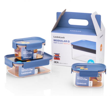 락앤락 비스프리 모듈러 플러스 1호 용기세트 #2