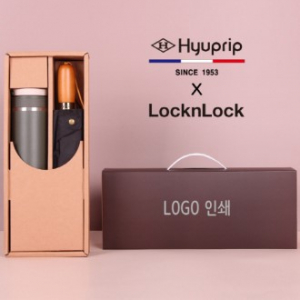 협립 3단60 슈퍼 엔티크 초고밀도 완전자동 우산/양산+락앤락 뉴메트로투웨이 텀블러세트