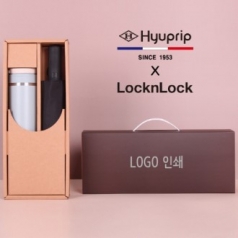 협립 3단60 슈퍼TEN(10K) 포뮬러 타이어 고밀도 완전 자동우산+락앤락 뉴메트로 투웨이 텀블러세트