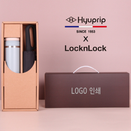 협립 3단 슈퍼TEN(10K) 초고밀도 카라비너 완전자동 우산/양산+락앤락 뉴메트로 투웨이 텀블러세트 #2