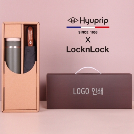 협립 3단70 울트라고밀도 특대 완전 자동우산+락앤락 뉴메트로 투웨이 텀블러세트 #2