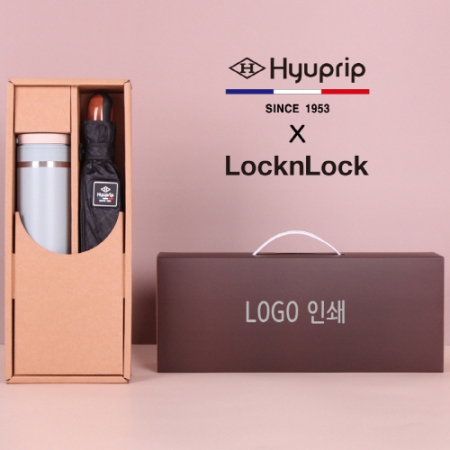 협립 3단 70 암막 고밀도 커넥션 VIP 완전자동 우산/양산+락앤락 뉴메트로 투웨이 텀블러세트 #2