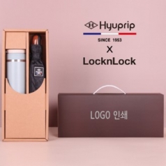 협립 3단 70 암막 고밀도 커넥션 VIP 완전자동 우산/양산+락앤락 뉴메트로 투웨이 텀블러세트