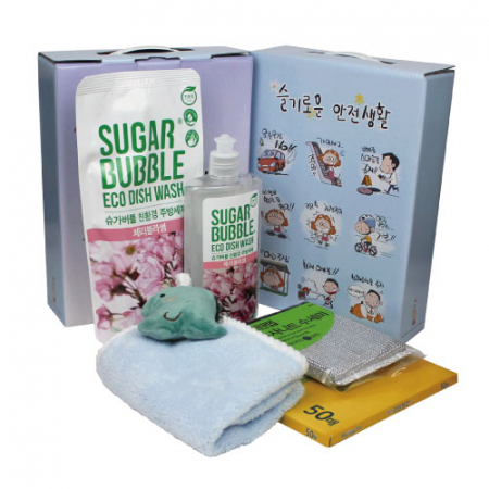 슈가버블 주방세제 캐릭터타올 외 5종세트 #2