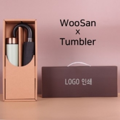 가르시아 3단 레자곡자손 완전 자동우산+로나 이중진공 500ml 텀블러세트