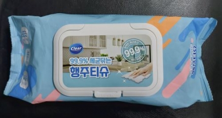 세정.살균 행주티슈 70매 #4