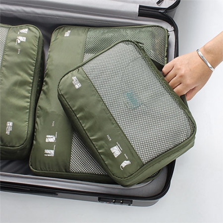 보타디자인 플라이트 여행용의류 파우치 3종세트 #4