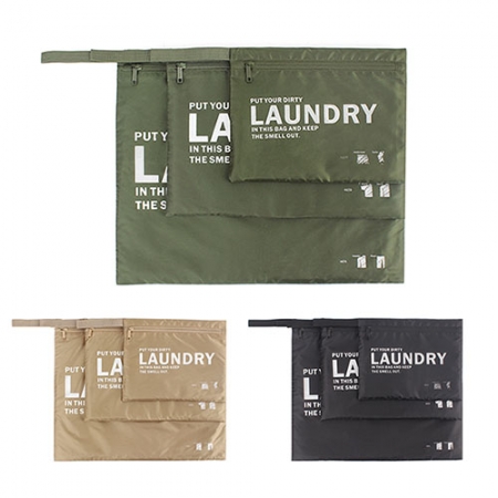 보타디자인 FLIGHT 런드리 파우치 3종세트 #2