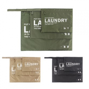 보타디자인 FLIGHT 런드리 파우치 3종세트