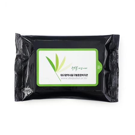 홍보 물티슈 검정 30매 #2