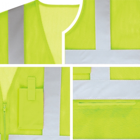 망사 안전 반사조끼 S403 #2