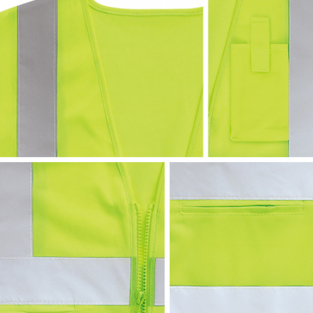 반사띠 조끼 형광 S401 #2