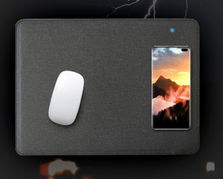 루미노 고속 무선 충전기 마우스패드 PR-MPD100, 무선충전기 마우스패드, 급속 무선충전기 #2